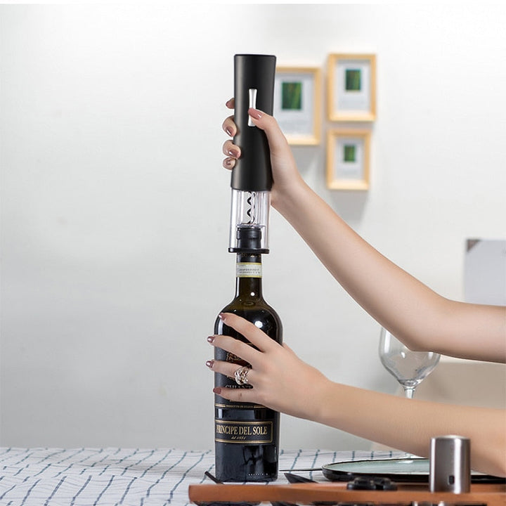 VinoEase - Sacacorchos electrico automatico para botella de vino - Paraíso del Comprador